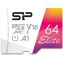 Карта памяти Silicon Power SP064GBSTXBV1V20SP microSDXC 64 Гб